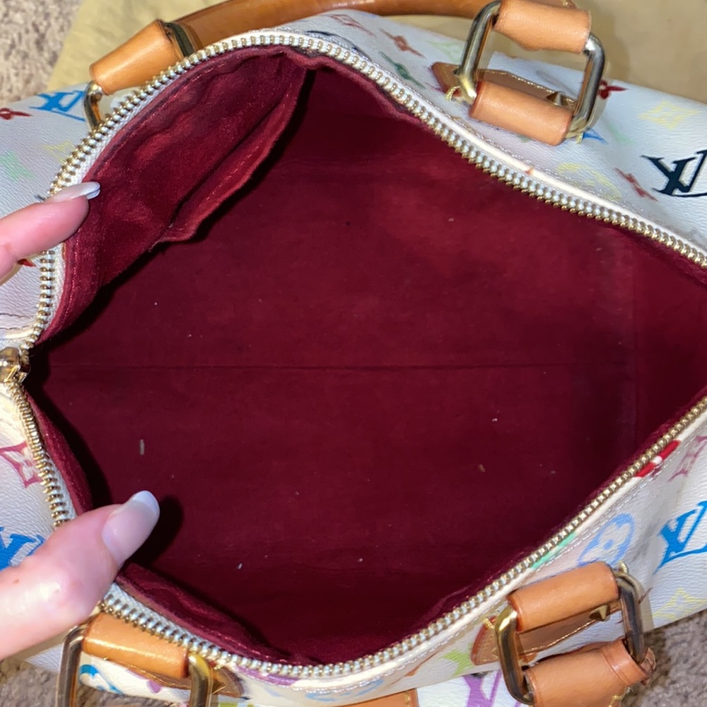 Louis Vuitton Speedy Monogram Multicolor 30 Dust Bag Key - Picture 13 of 16